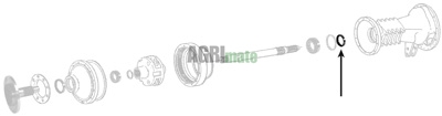 Technical drawing for OIL SEAL
Ø 60.94 X 85.81 X 23.82 MM