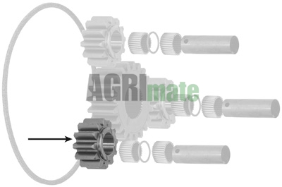 Technical drawing for SATELLITE GEAR