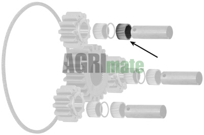 Technical drawing for NEEDLE ROLLER
100 PCS