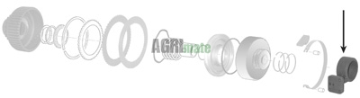 Technical drawing for CLUTCH SUPPORT IPTO