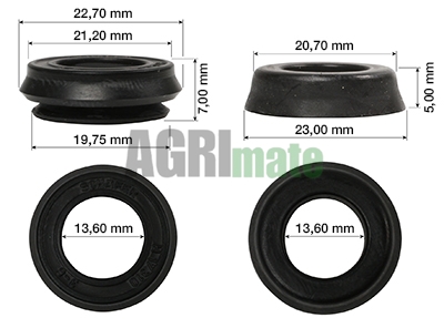 Technical drawing for REPAIR KIT
BRAKE CYLINDER