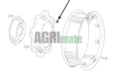 Technical drawing for WHEEL CONE NUT
9/16 ” UNF