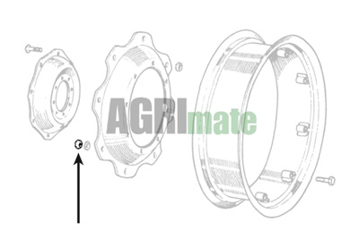 Technical drawing for WHEEL FLANGE NUT
M18 X 1.5