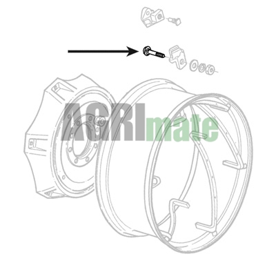 Technical drawing for RIM BOLT
3/4 ” UNC – L 124 MM