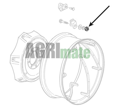Technical drawing for WHEEL NUT
M20x2.5