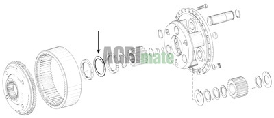 Technical drawing for LOCKING RING NUT
M40 X 1.5