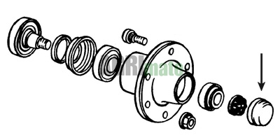 Technical drawing for WHEEL HUB CAP
Ø 65 MM