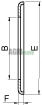 Technical drawing for BUSHING