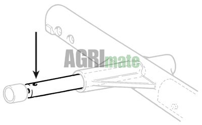 Technical drawing for FRONT AXLE CENTRE BEAM PIN
Ø 32 X 60 MM