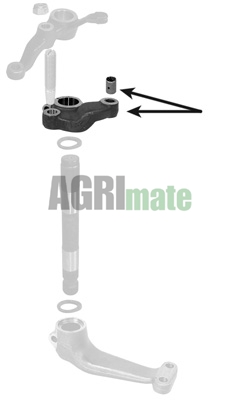 Technical drawing for STEERING ARM