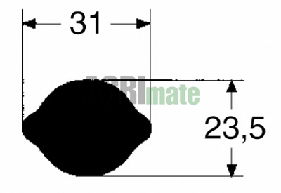 Technical drawing for STANDARD JOINT
1002 – 1 3/8”(6) x OOc