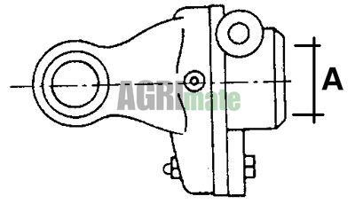 Technical drawing for SHEAR BOLT CLUTCH
LF05 – 1” 3/8-6Z – 155 daNm – 1005
