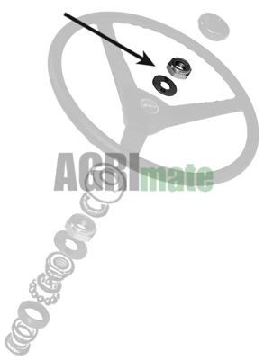 Technical drawing for STEERING WHEEL