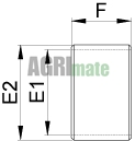 Technical drawing for BUSHING
Ø 30.2 X 34.1 X 19.7 MM