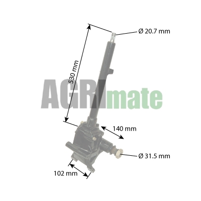 Technical drawing for STEERING COLUMN
L 780 MM