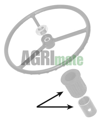 Technical drawing for STEERING WHEEL CAP WITH BUSHING