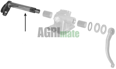 Technical drawing for ROCKER SHAFT