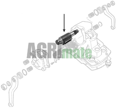 Technical drawing for ROCKER SHAFT
UPPER