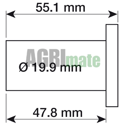 Technical drawing for TAPPET