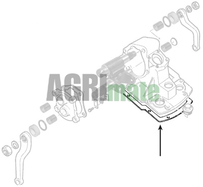 Technical drawing for GASKET