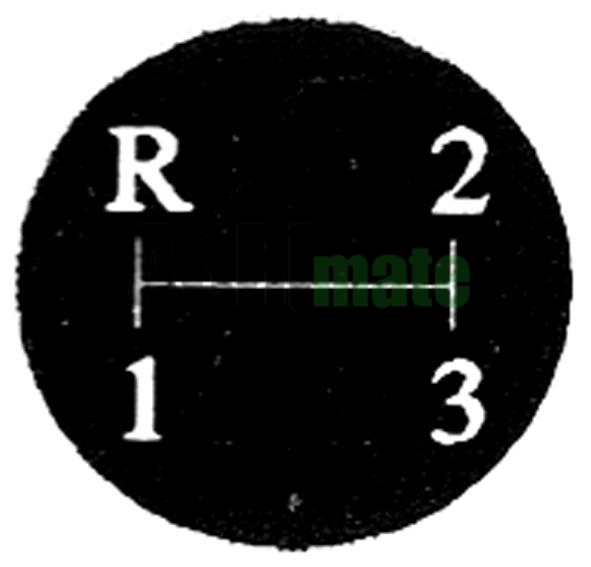 Technical drawing for GEAR LEVER KNOB