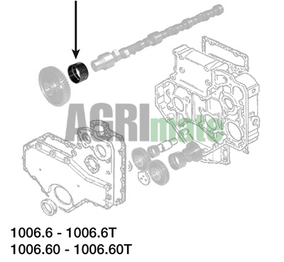 Technical drawing for CAMSHAFT BUSHING
Ø 50.8 X 55.6 X 31.7 MM