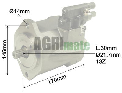 Technical drawing for HYDRAULIC PISTON PUMP
A10VNO