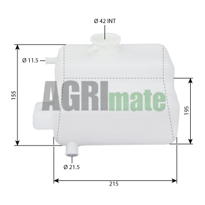 Technical drawing for EXPANSION TANK