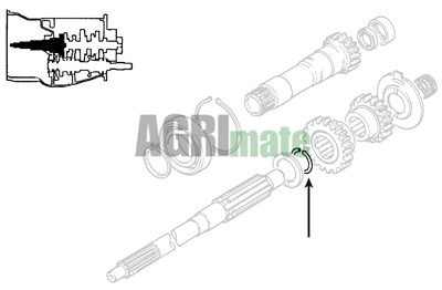Technical drawing for SNAP RING