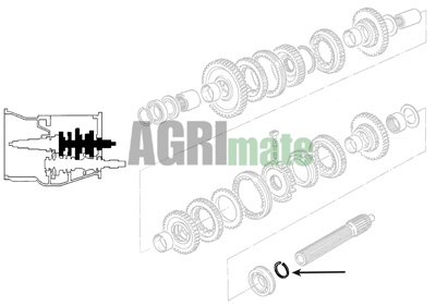 Technical drawing for SNAP RING
Ø 46.1 X 55.6 X 2.4 MM
