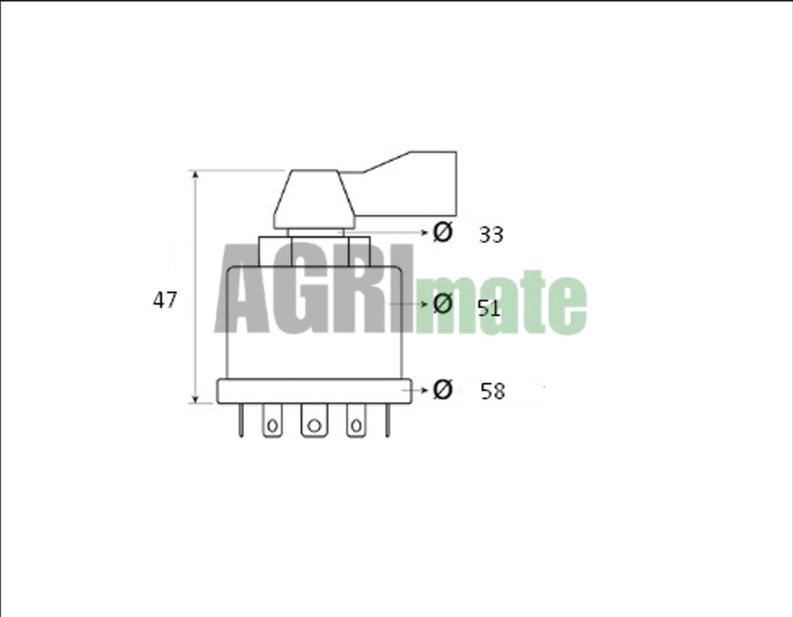 Technical drawing for SIGNAL SWITCH