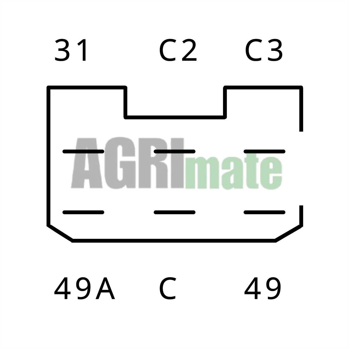 Technical drawing for FLASHER UNIT
12V – 2 X 21W