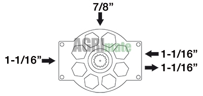 Technical drawing for HYDRAULIC PUMP
65 CM³