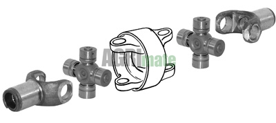 Technical drawing for UNIVERSAL JOINT