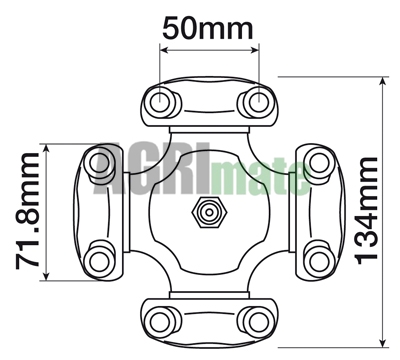 Technical drawing for SPIDER,U-JOINT