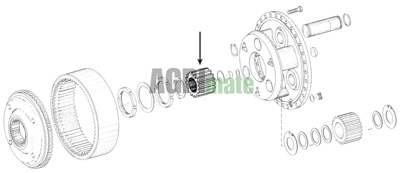Technical drawing for PLANETARY GEAR