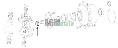 Technical drawing for SEAL KIT
Ø 36 X 52 X 11 MM