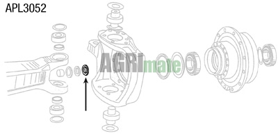 Technical drawing for SEAL KIT