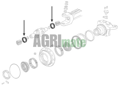 Technical drawing for OIL SEAL
56 x 72 x 22.5 mm