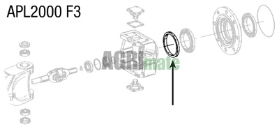 Technical drawing for OIL SEAL
Ø 150.15 x 178 x 13/16 mm