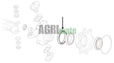 Technical drawing for OIL SEAL
130 x 160 x 14.5/17 mm
