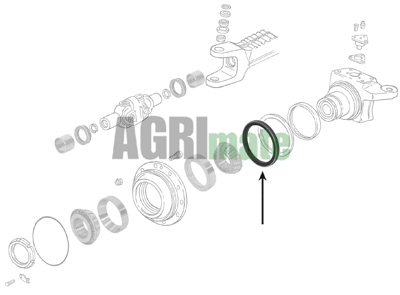 Technical drawing for OIL SEAL
Ø 136.8 X 165 X 13 MM