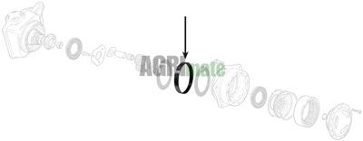 Technical drawing for WASHER
Ø 140 X 145 X 20 MM