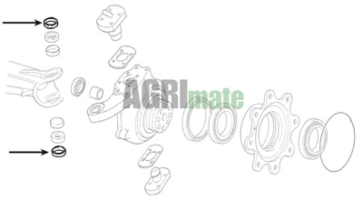 Technical drawing for RM METAL CAGE SCRAPER SEAL