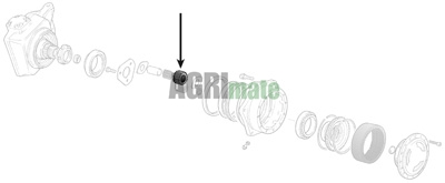 Technical drawing for SATELLITE GEAR
76 x 45 x 35 mm – 23 Z