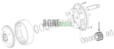 Technical drawing for SATELLITE GEAR
Z=26