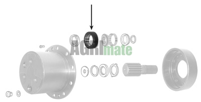Technical drawing for PLANETARY GEAR
Z=46