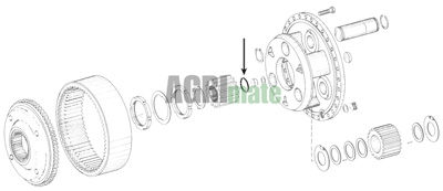 Technical drawing for CIRCLIP