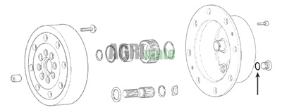 Technical drawing for O-RING
21 X 2.00 MM