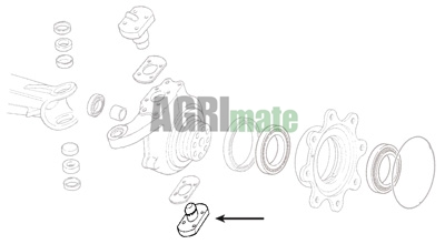 Technical drawing for PIVOT PIN